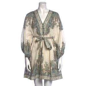 Zimmermann Brighton Paisley Mini Dress